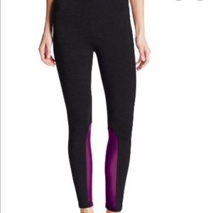 Alo black insert leggings size medium